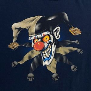 Harley Davidson Clown Tee